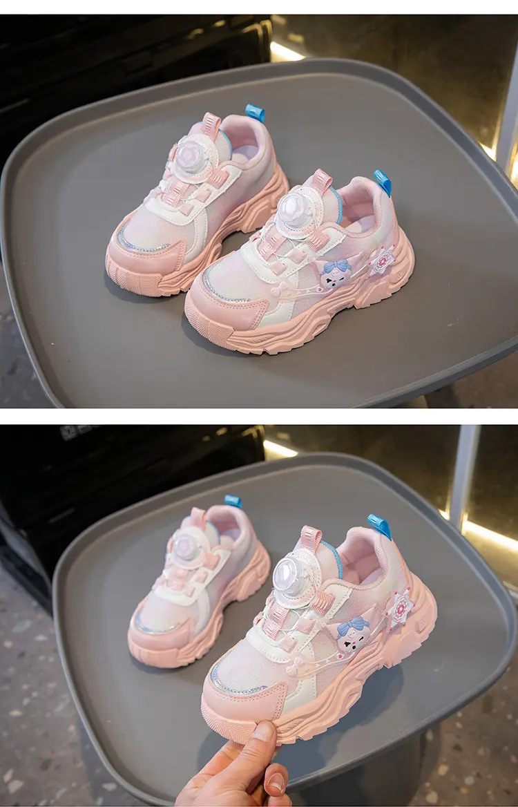 Sanrio Children Cartoon Kawaii Kuromi Melody Casual Board Shoes Spring Autumn Casual Sneakers Anti Slip Soft Sole Sports Shoes