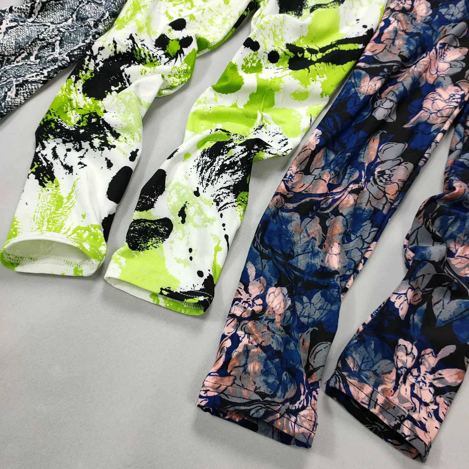 Cute Girls Leggings Spring Autumn Printing Flower Pants Sweet Girl Pencil Pants Kids Trousers Children Clothing