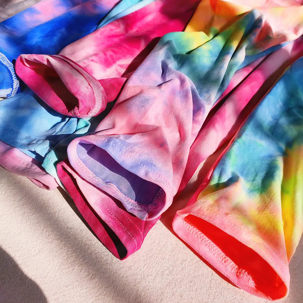 Children Clothing Legging Girls Irregular Colorful Pant Spring Summer Kids Girls Elastic Slim Leggings Baby Girl Trousers