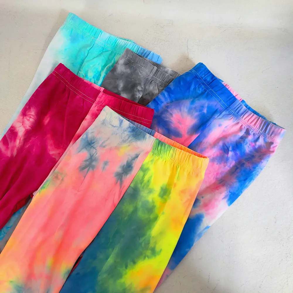 Children Clothing Legging Girls Irregular Colorful Pant Spring Summer Kids Girls Elastic Slim Leggings Baby Girl Trousers
