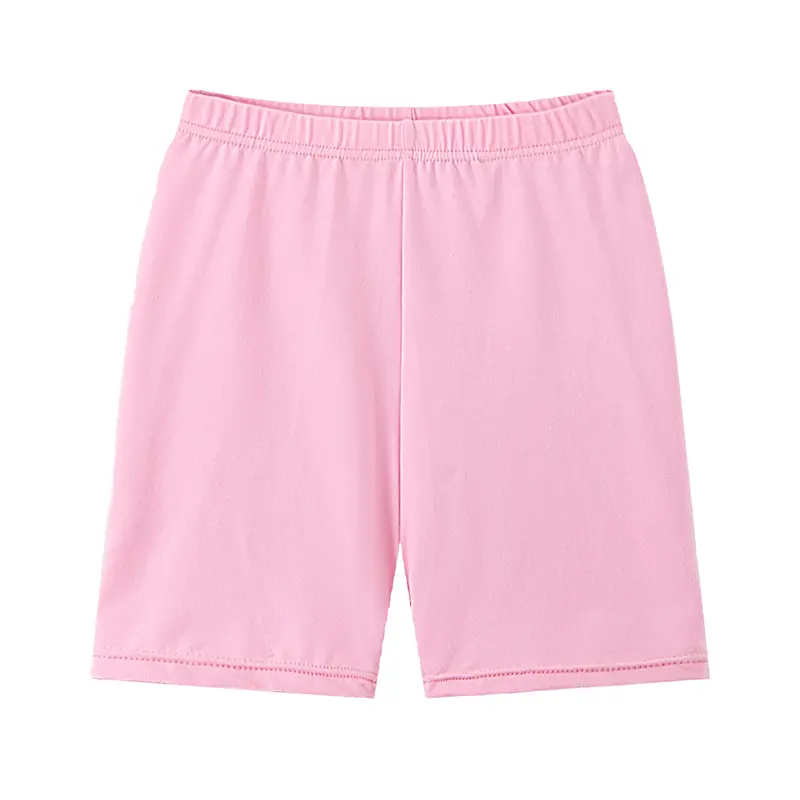 6/1 Pack Girls Solid Candy-colored Safety Underwear Girls Comfortable Breathable Leggings Boxer Elastic Waist Student Shorts