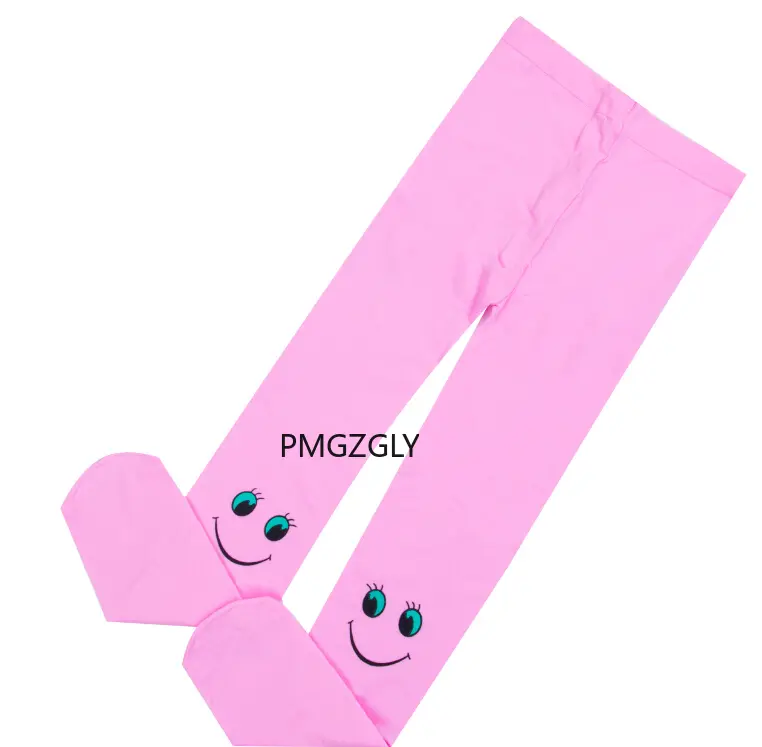Baby Girls Tights Cute  Face Stockings Stocking Dancing Children Dresses Tights Pantyhose fishnet stockings girls pantyhose
