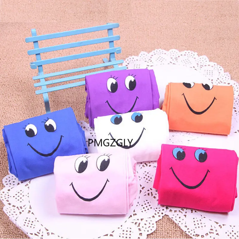 Baby Girls Tights Cute  Face Stockings Stocking Dancing Children Dresses Tights Pantyhose fishnet stockings girls pantyhose