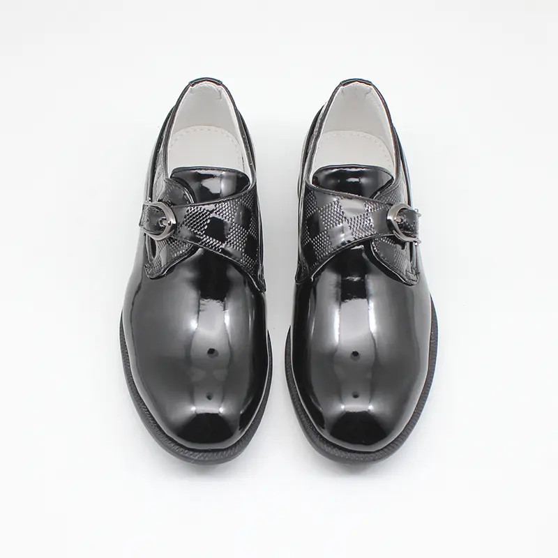 Fashionable And Stylish Shoe Kids Boys Smart Wedding Formal Casual Party Dress Shoes Childrens Patent Leather Shoes