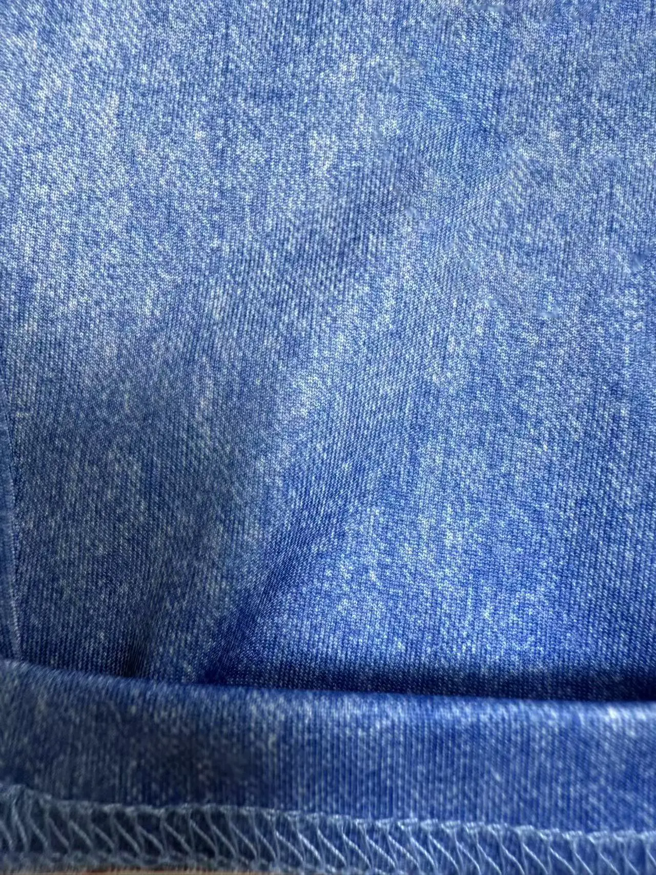 Simple And Fashionable Casual Pants For Girls Imitating Denim Fabric With Printed Patterns