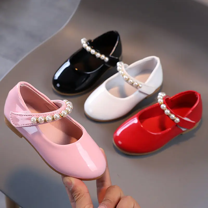 Zapatos NiñaShoe Child Girl  Kid Leather Shoes Spring Autumn Girl Princess Shoes Soft Sole Single Shoe Mary Jane Shoes Kid Shoe