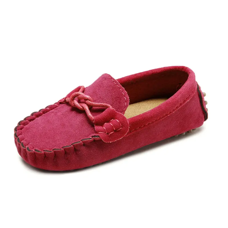 Boy Girl Girls Boys Shoes Fashion Soft Kids Loafers Children Flats Casual Boat Shoes Children's Wedding Moccasins Leather Shoes