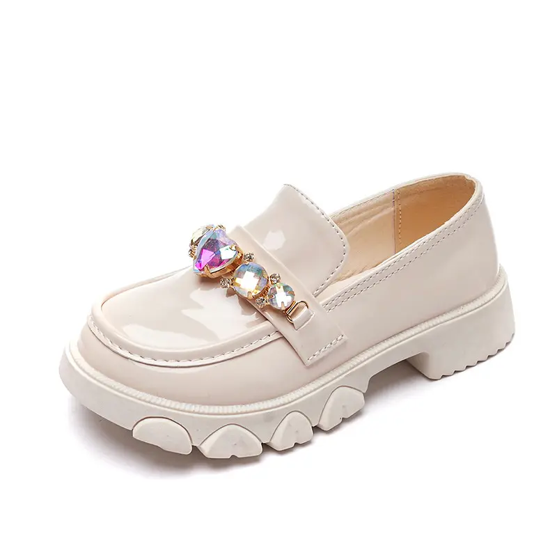 Zapatos Niña Platform Girl Leather Shoe 2023 Autumn Fashion Princess Shoe Soft Soled Lolita Shoe Kid Shoes Mary Jane Shoes туфли