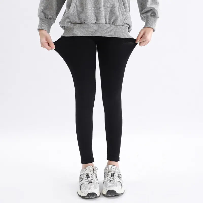Girls' Leggings Spring And Autumn Style 95 Cotton Female Baby Elastic Pants Children's Slim outer Wear Pants