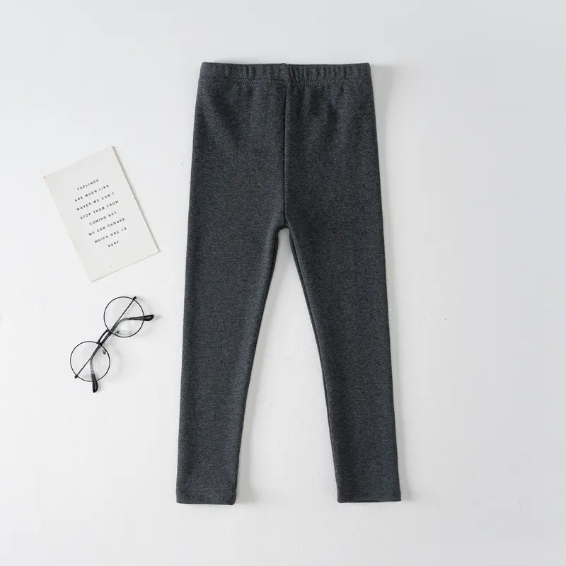 Girls' Leggings Spring And Autumn Style 95 Cotton Female Baby Elastic Pants Children's Slim outer Wear Pants
