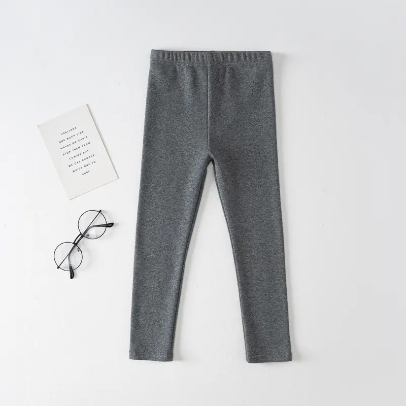 Girls' Leggings Spring And Autumn Style 95 Cotton Female Baby Elastic Pants Children's Slim outer Wear Pants