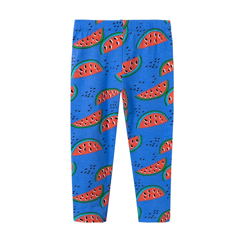 Jumping Meters 2-7T Girls Legging Pants Cartoon Print Children's Cotton Clothes for Autumn Spring Kids Skinny Pants