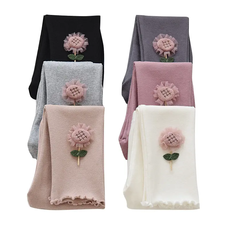 Girls' leggings Spring and autumn thin wear new style children's leggings big girl baby cotton pants can be wholesale