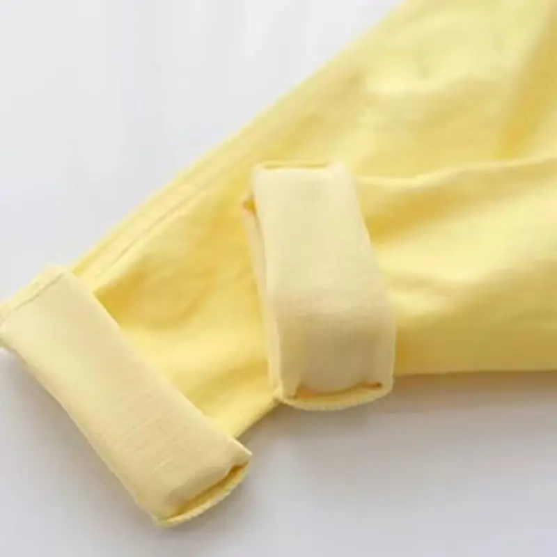 Children's pants 3-12 year old girls pencil pants elastic baby leggings slim fit children's leggings solid color imitation jeans