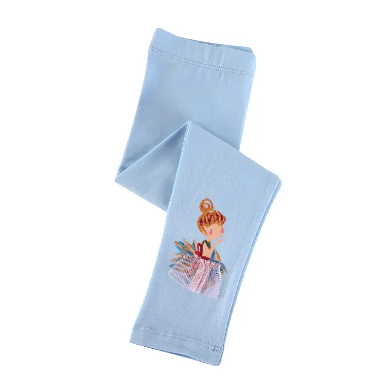 Jumping Meters 2-7T Dancing Girls Leggings Pants Clothing Applique Full Length Fashion Girls  Baby Skinny Pencil Pants