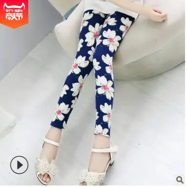 Hot New Spring Autumn Children Leggings Korean girls pants Children's Clothing