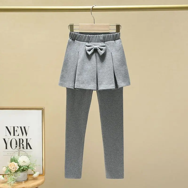 Girls Pants Legging Children Skirt Pants Kids Long Trousers Teenagers Outwear Clothes Girl Clothing 2 4 6 8 9 10 11 12 Years Old