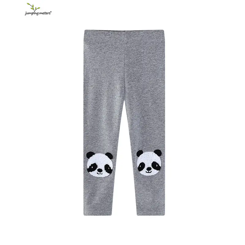 Jumping Meters 2-7T Applique Spring Girls Leggings Pants Clothing Full Length Fashion Girls  Baby Skinny Pencil Pants