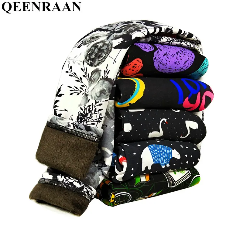Kids Thicken Leggings Girls Autumn Winter Plus Velvet Trousers Baby Girls Boys Pants Infantil Children's Clothing