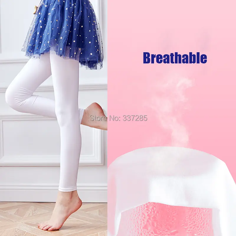 Spring Baby girl Boy nine-point Ballet dance leggings candy colors kids calf-length pants ankle-length Breathable child trousers