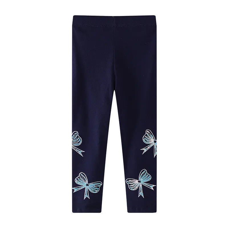 Jumping Meters 2-7T Dancing Autumn Spring Girls Leggings Pants Clothing Embroidery  Full Length Girls  Baby Skinny Pencil Pants