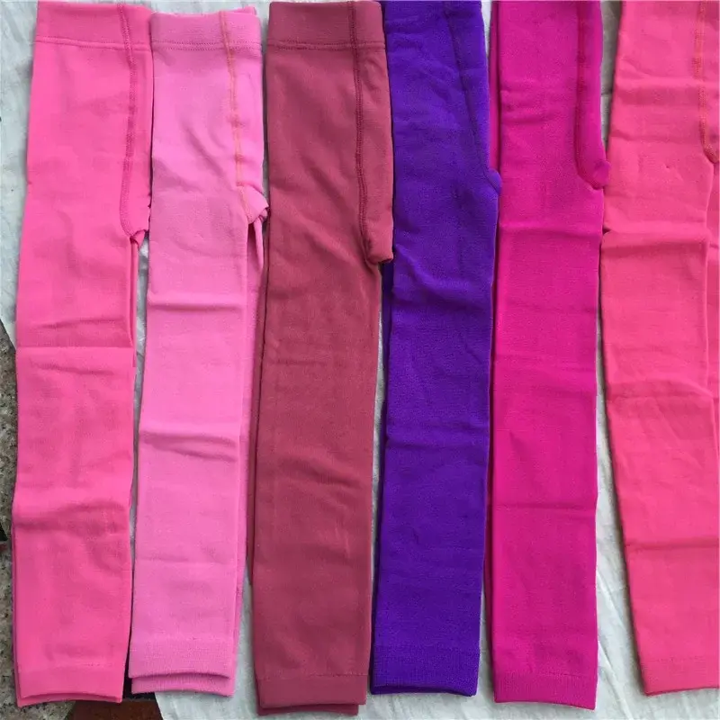 Baby Girls Fleece Leggings Warm Pants Kids Bottoming Trousers 2024 Autumn Winter 1-10Years Children's Clothing