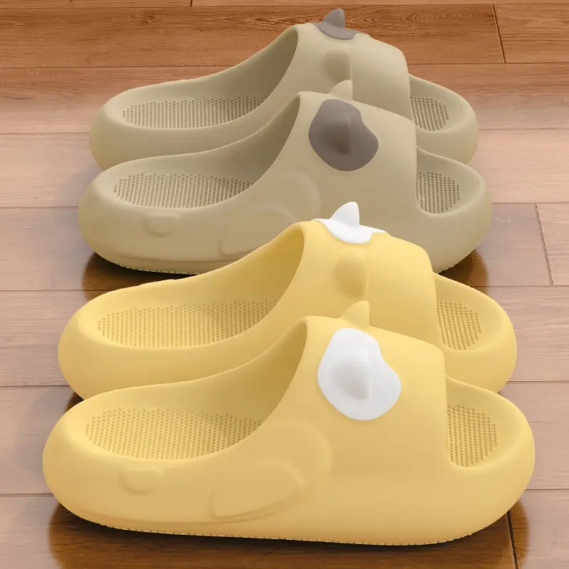 Cartoon slippers for women, summer new style, indoor bathroom, anti slip, street, outdoor, couple, cool slippers for men