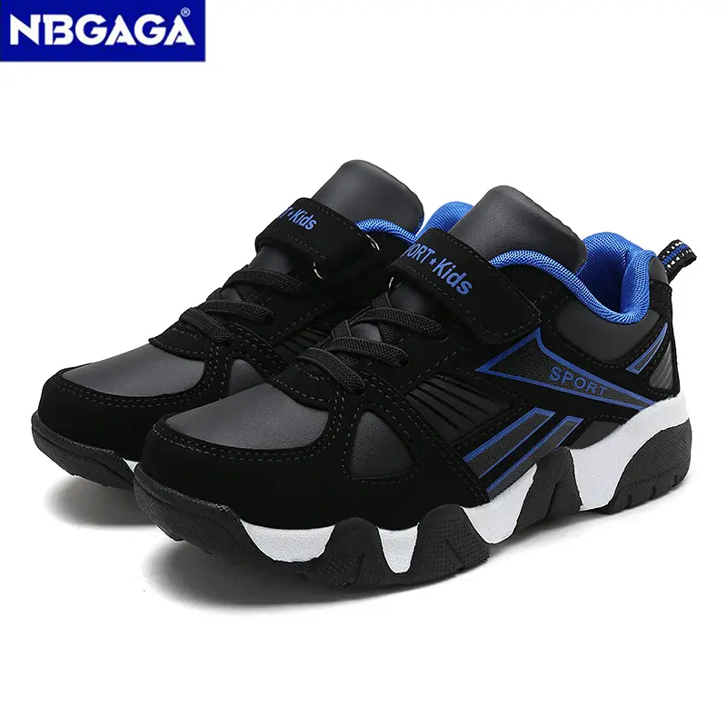 Children Boys Shoes School Sports Fashion Leather Sneaker For Kids Tennis Casual Walking Running Non Slip Size 28-39