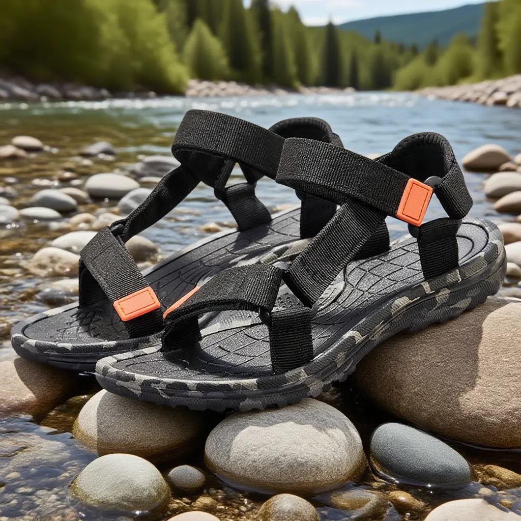 Kids Sandals for Boys Girls Outdoor Beach Fashion Non-Slip Pink Solid Breathable Casual Students Sneakers Children's Shoes