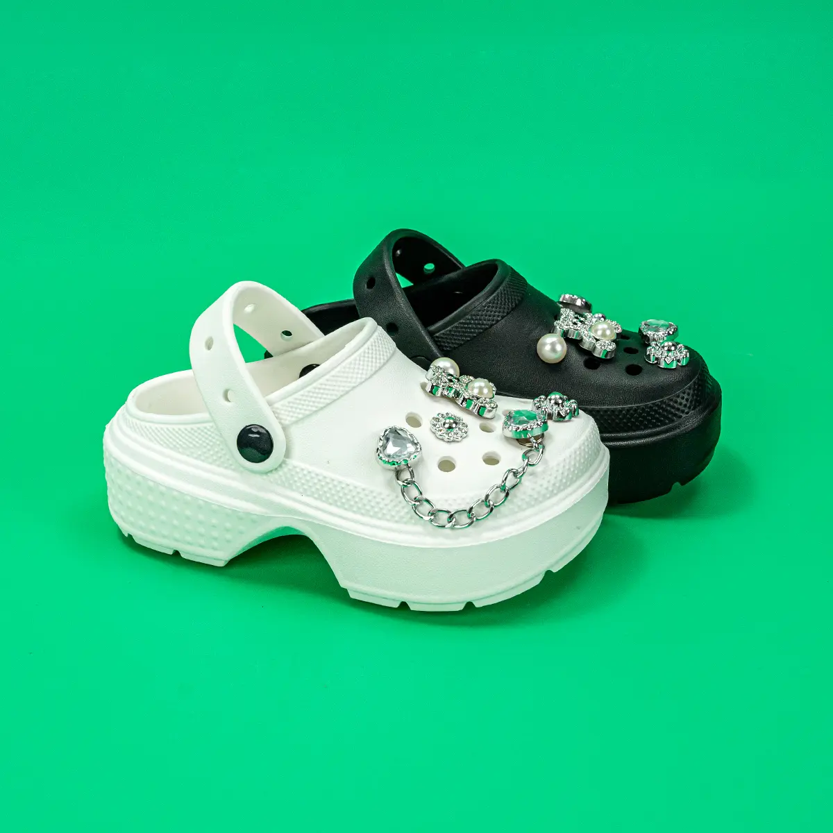 New Style Boys and Girls Slippers Cartoon Silver Bear Versatile Eva Hole Shoes Soft Sole Non-Slip Sandals 2310