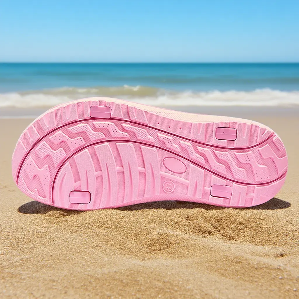 Kids Sandals for Boys Girls Outdoor Beach Fashion Non-Slip Pink Solid Breathable Casual Students Sneakers Children's Shoes