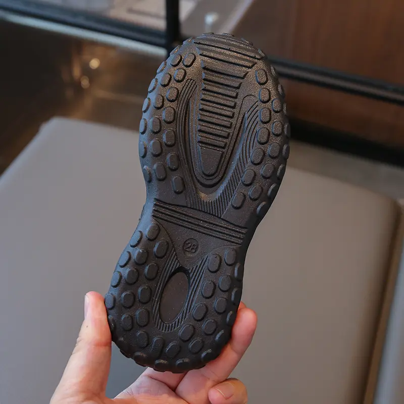 Children's Sneakers 1-18 Years Old Gray Breathable Boys Girls Casual Shoes Four Seasons Black Soft Kids Tennis Shoes Boys Shoes