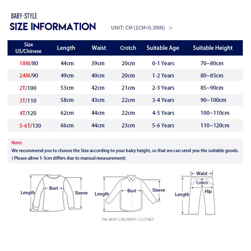 Baby Girls Boys Pants Kids High Waist Cotton Big PP Pant Spring and Autumn Girl Leggings Trousers Children Clothes 0-6 Years
