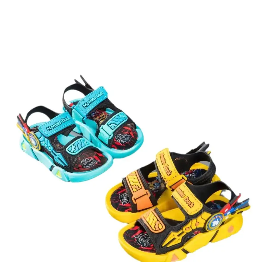 Boys' Sandals 2025 New Summer Lightweight Wear resistant Soft Bottom Little Boys' Beach Shoes Children's Shoes