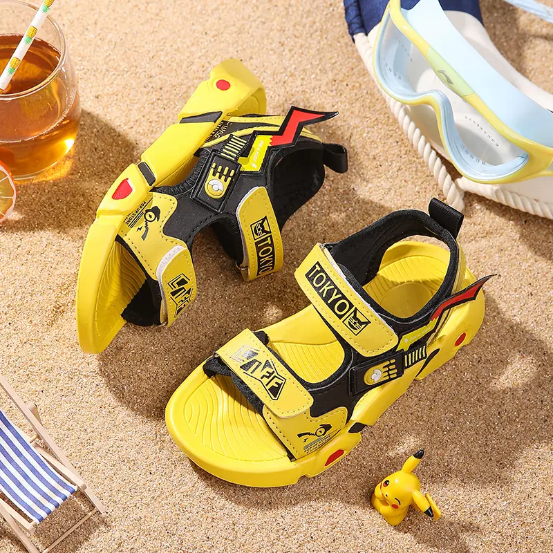 Summer Children Shoes Brand Soft Sandals Shoes Girls Comfortable Sport Kids Non-slip Beach Shoes Girl Princess Flat Shoes