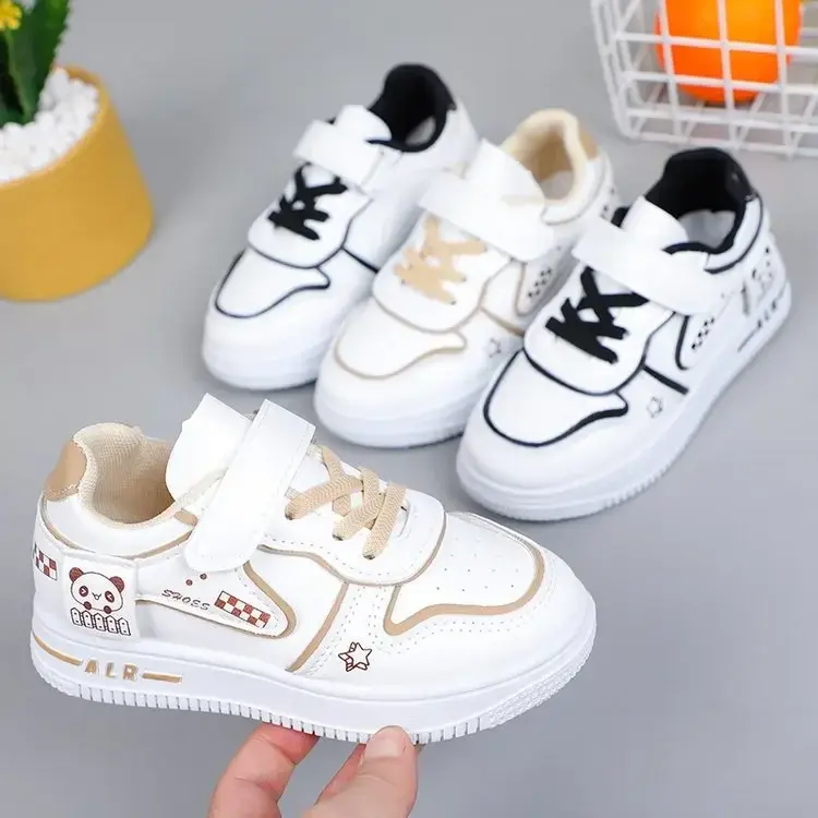2025 Children's Sneakers Teen Outdoor Shoes Girls Casual Shoes Boys Soft Sole Sport Shoes School Shoes Kids Shoes