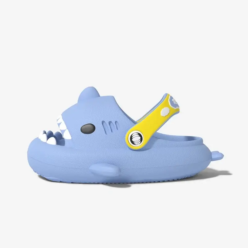 Children's Sandals Shark  Summer Boys & Girls 2025 New Cartoon Anti-Slip Toddler Baby Breathable
