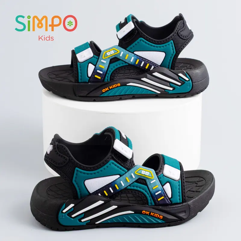 Sports Style Sandals For Students Boys & Girls Soft Bottom Casual Beach Shoes Kids‘ Toddler Sandals Summer