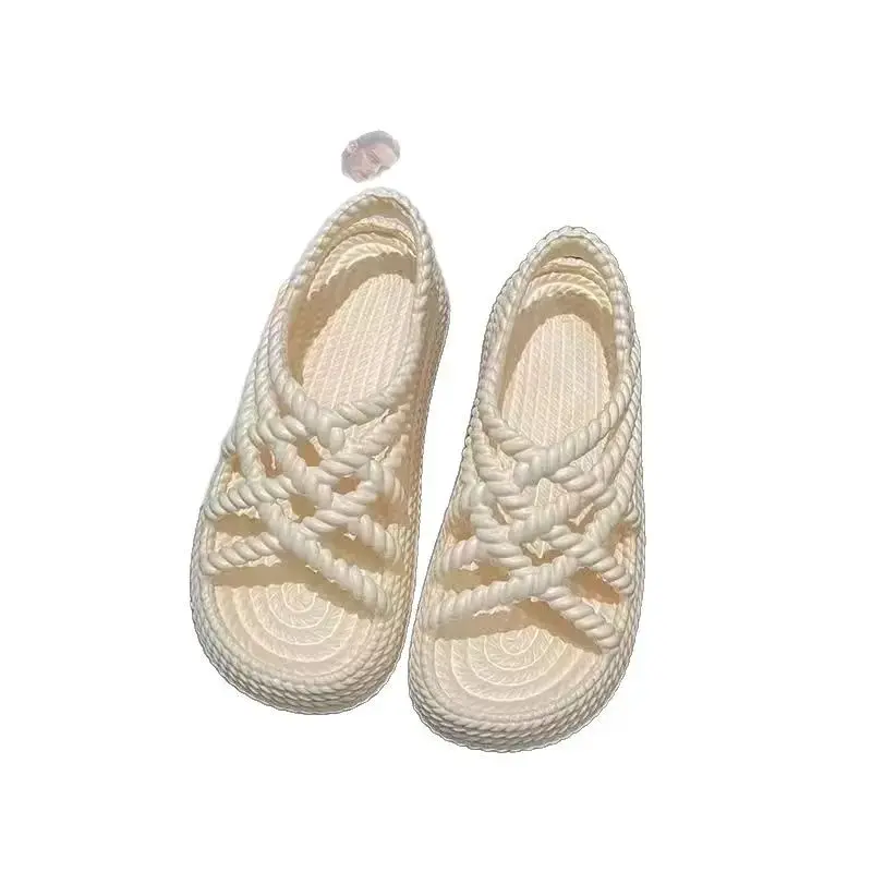 Girls' Sandals Summer New Fashion Princess Shoes – EVA Non-Slip Soft-Sole Toddler Sandals with Floral Design for Indoor&Outdoor