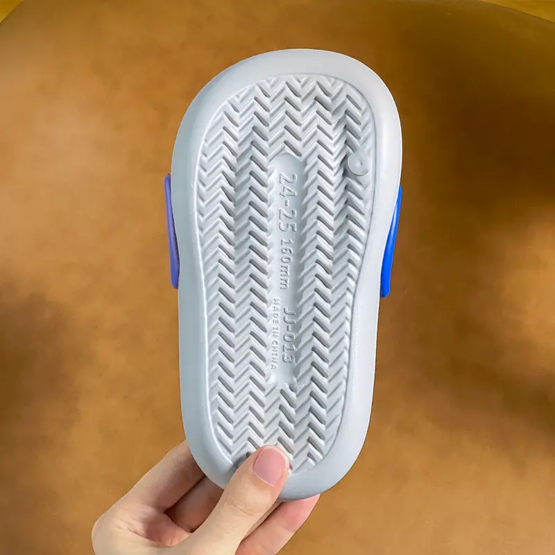 Boys' Toddler Bathroom Indoor Slippers Slides Excavator Charms Soft Sole  Non-Slip Kids Sandals Boys and Girls Slippers Footwear
