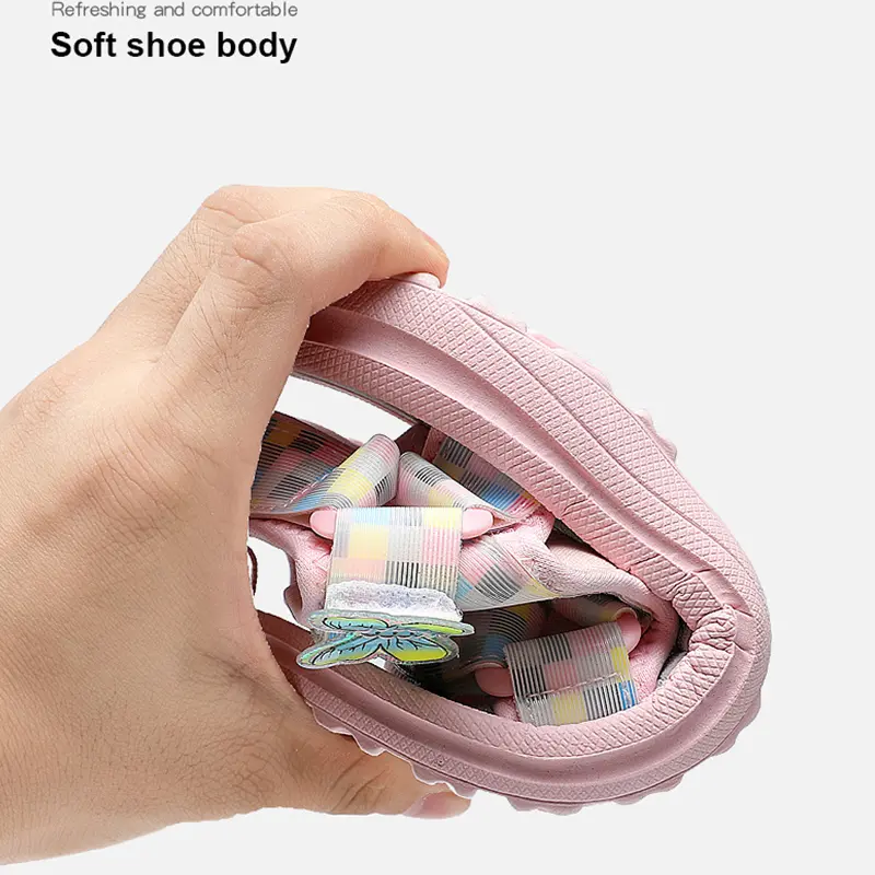 Summer Children Sandals Baby Girls Toddler Soft Non-Slip Shoes Baby Cute Pearl Princess Dance Kids