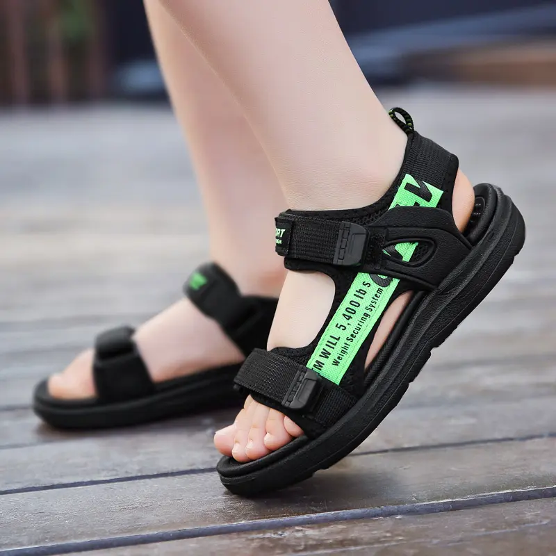 Hot Sale Summer Children Sandals Fashion Sneakers Boy Girls Outdoor Beach Shoes Kids Non-Slip Footwear Sandals