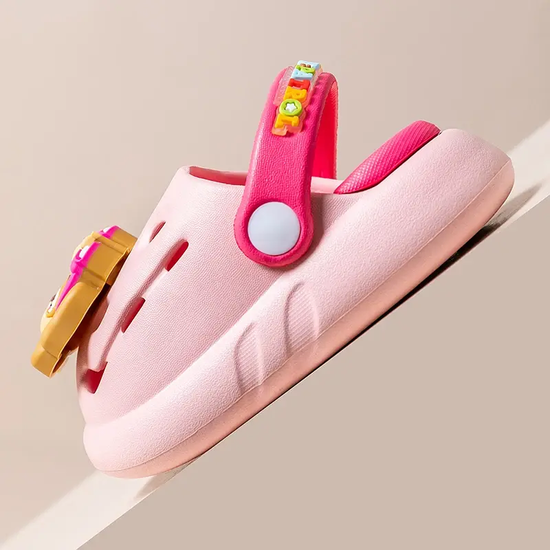 PAW PATROL Children's Cartoon Anime Cave Shoes Garden Beach Sandals Anti-Slip Soft Quick-Drying Slippers Boys Girls Four Season