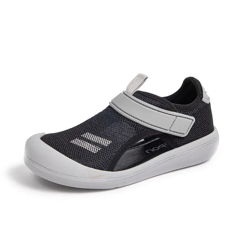 Kids Mesh Sandals Toes capped Boys Girls Casual Shoes Soft Sole Summer Children Fashion Beach Shoes Anti-Slip Wear-resistant
