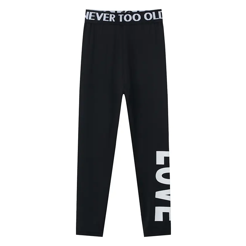1/3 Pcs Multi-size Shark Parent-child Sister Pants Girls To Teenagers Slim Stretch Plus Size Black Pants Fashion Casual Leggings