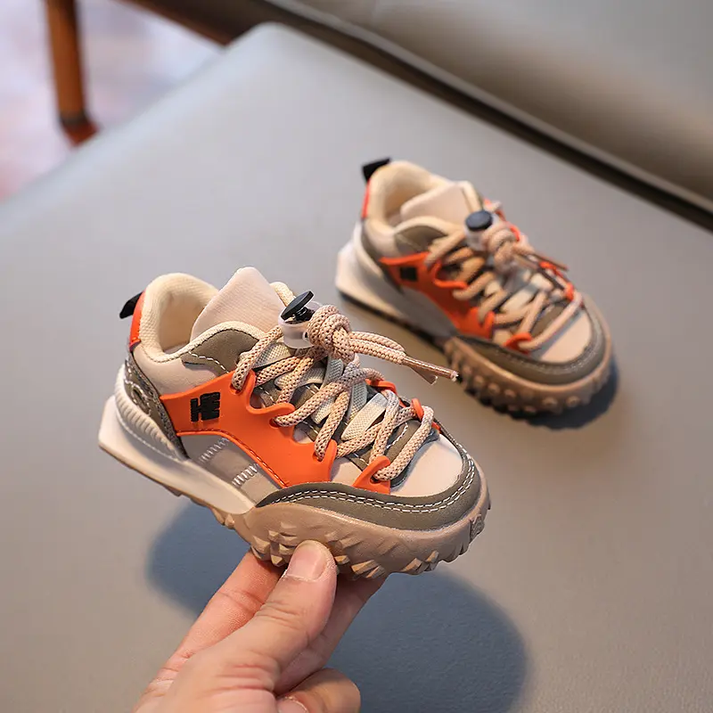 Kids Sports Shoes Baby Boys Mesh Breathable Outdoor Shoes Toddler Girls Casual Running Shoes Children Sneakers 21-36