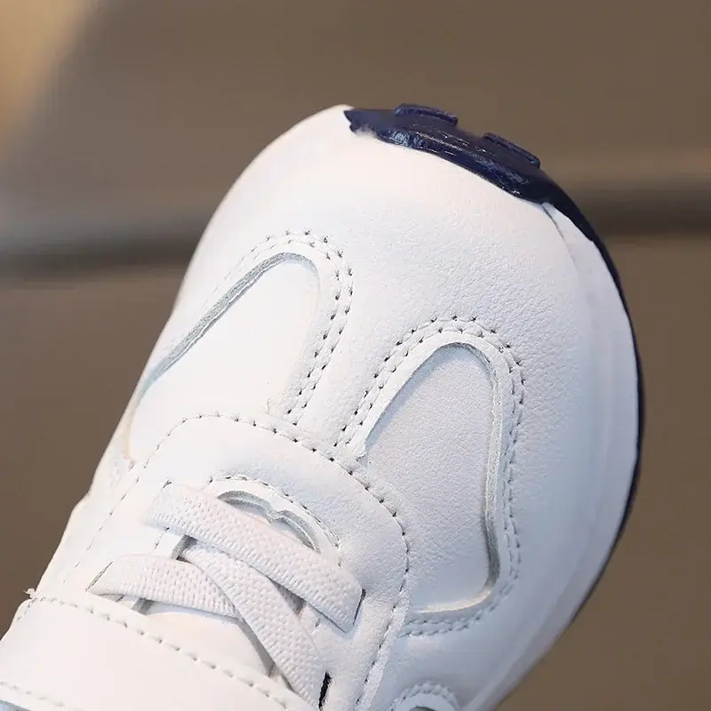 Children's Sports Shoes Toddler Breathable Non Slip Comfort Sneakers Lightweight Hook and Loop Soft Sole Running Casual Shoes