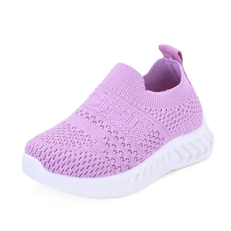 Children Running Sneakers Boys Girls Casual Mesh Breathable Anti-Slip Walking Patchwork Tenis Toddler Soft Soled Girls Shoes