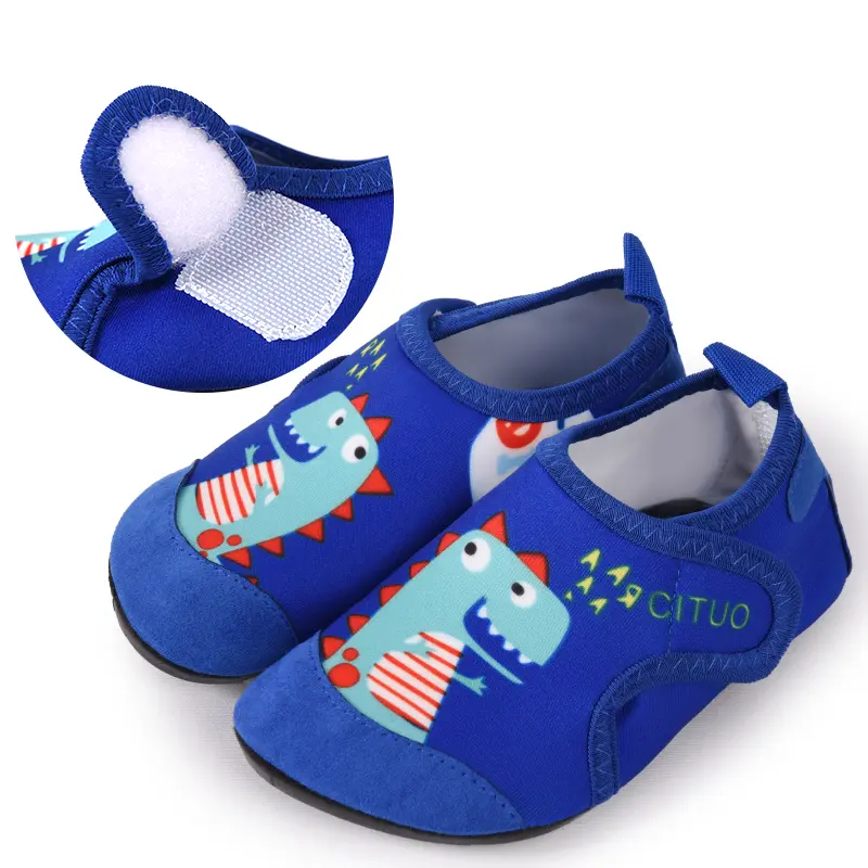 2024 New Children Beach Shoes Water Socks Boys And Girls Home Shoes Baby Indoor Socks Cartoon Unicorn Kids Slippers