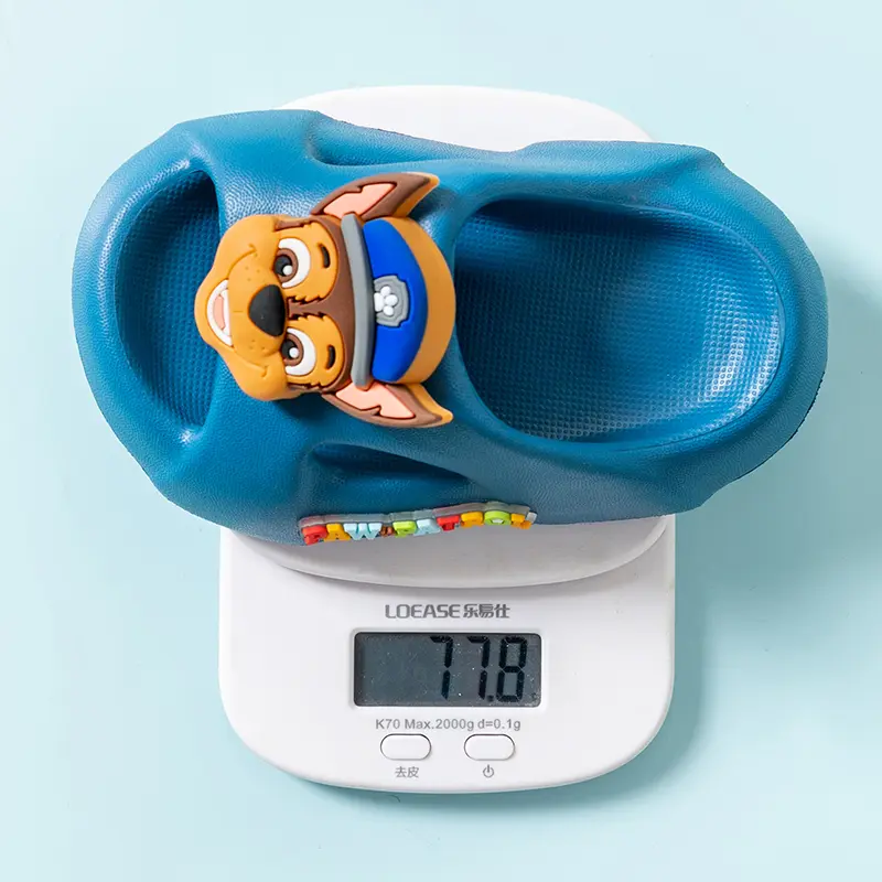 PAW PATROKids' Cartoon Dog Hole Shoes Baby Indoor and Outdoor Sandals Boys Girls Home Heel Wrap Non-Slip Wear-Resistant Slippers
